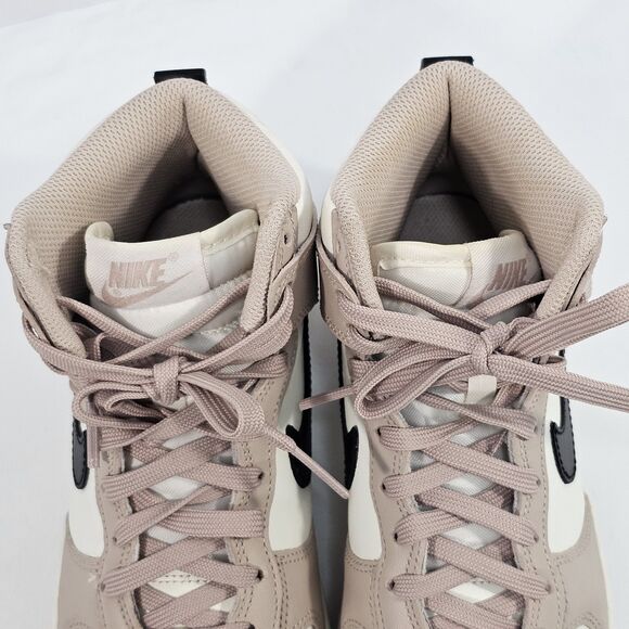 Nike Dunk High "Fossil Stone" Beige Black Sail DD1869-200 Women’s US 5.5 - Picture 8 of 8